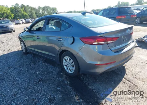 2018 Hyundai Elantra Se from USA, damaged, VIN 5NPD74LF2JH374537